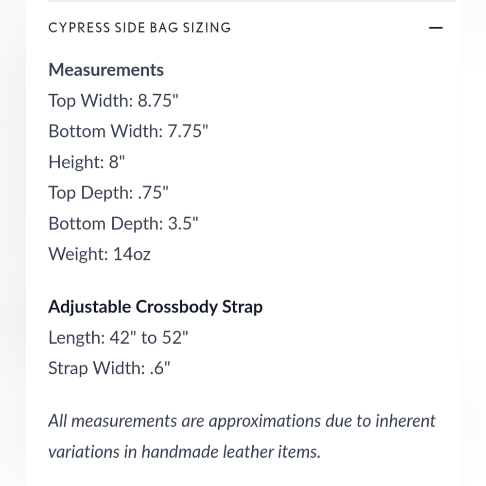 Portland Leather Goods Cypress Bag Merlot - Picture 6 of 7